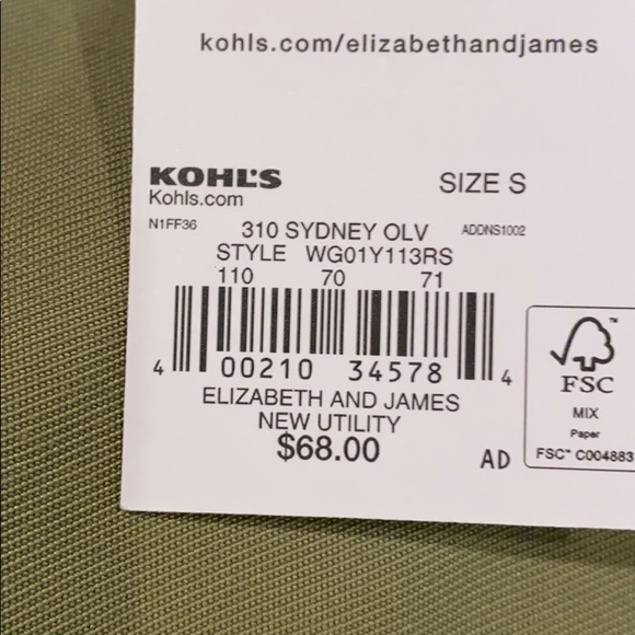 BRAND NEW Elizabeth and James Jumpsuit Size S - Picture 4 of 6